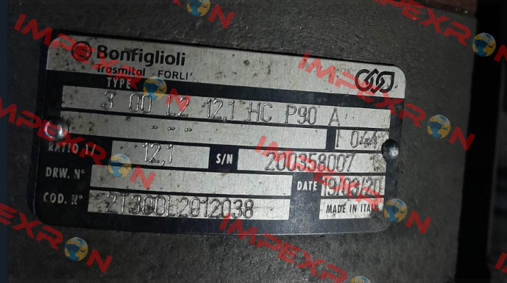 3 00 L2 12.1HC P90 A Bonfiglioli