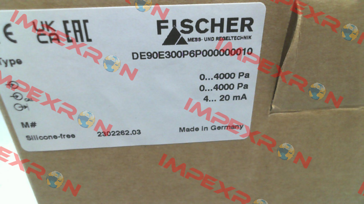 DE90E300P6P000000012 Fischer Mess Regeltechnik