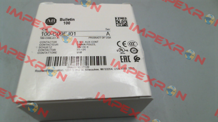 100-C09EJ01 Allen Bradley (Rockwell)