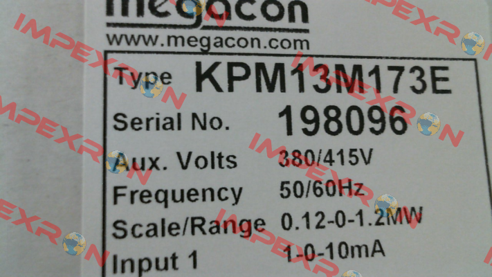 KPM13M173E Megacon