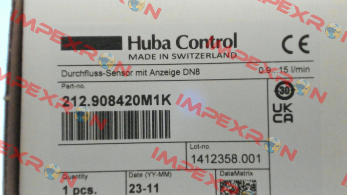 212.908420M1K Huba Control